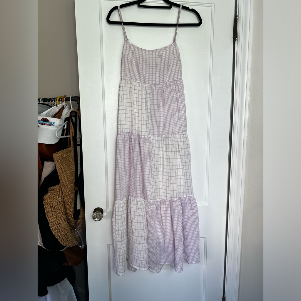 Gingham Patchwork Dress
